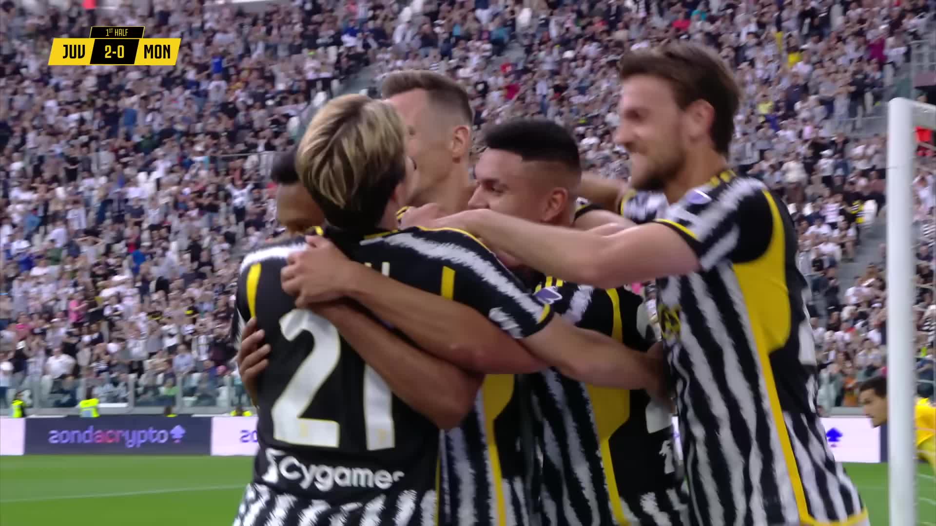 یوونتوس 2-0 مونزا