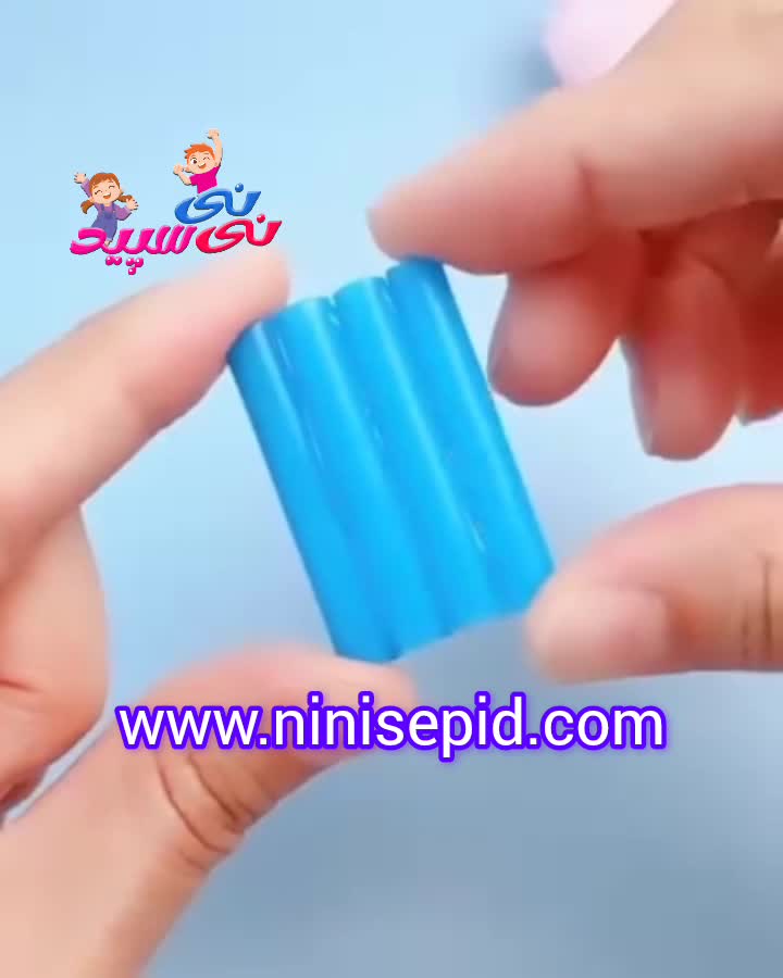 کاردستی تاب با نی