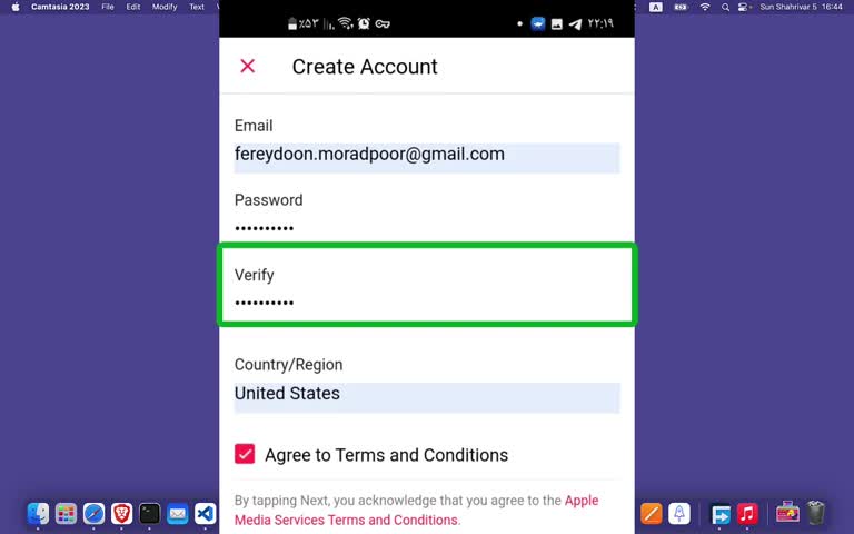آموزش ساخت اپل آیدی با گوشی اندروید