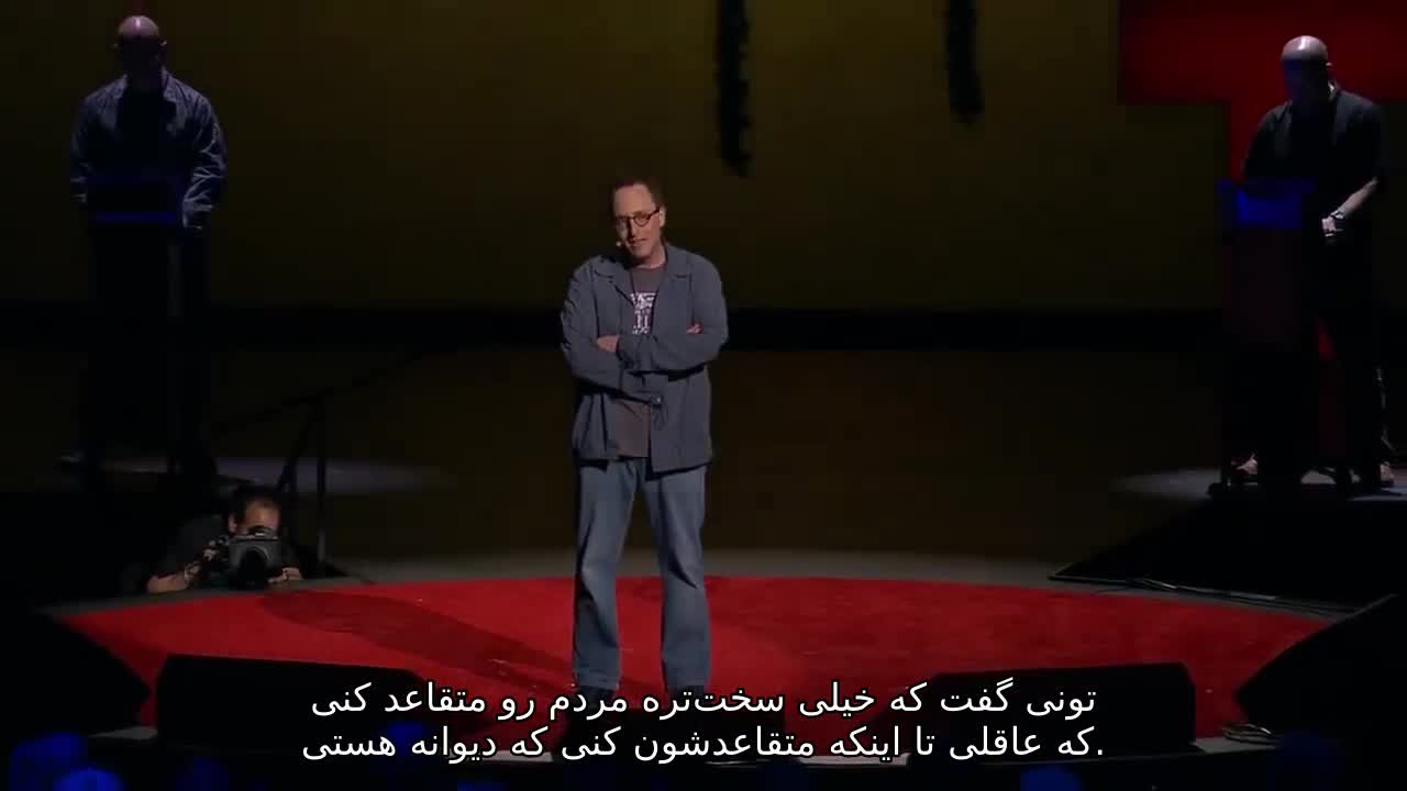 جان رانسون: پاسخ‌های عجیب به آزمایش جامعه‌ستیزی | تد