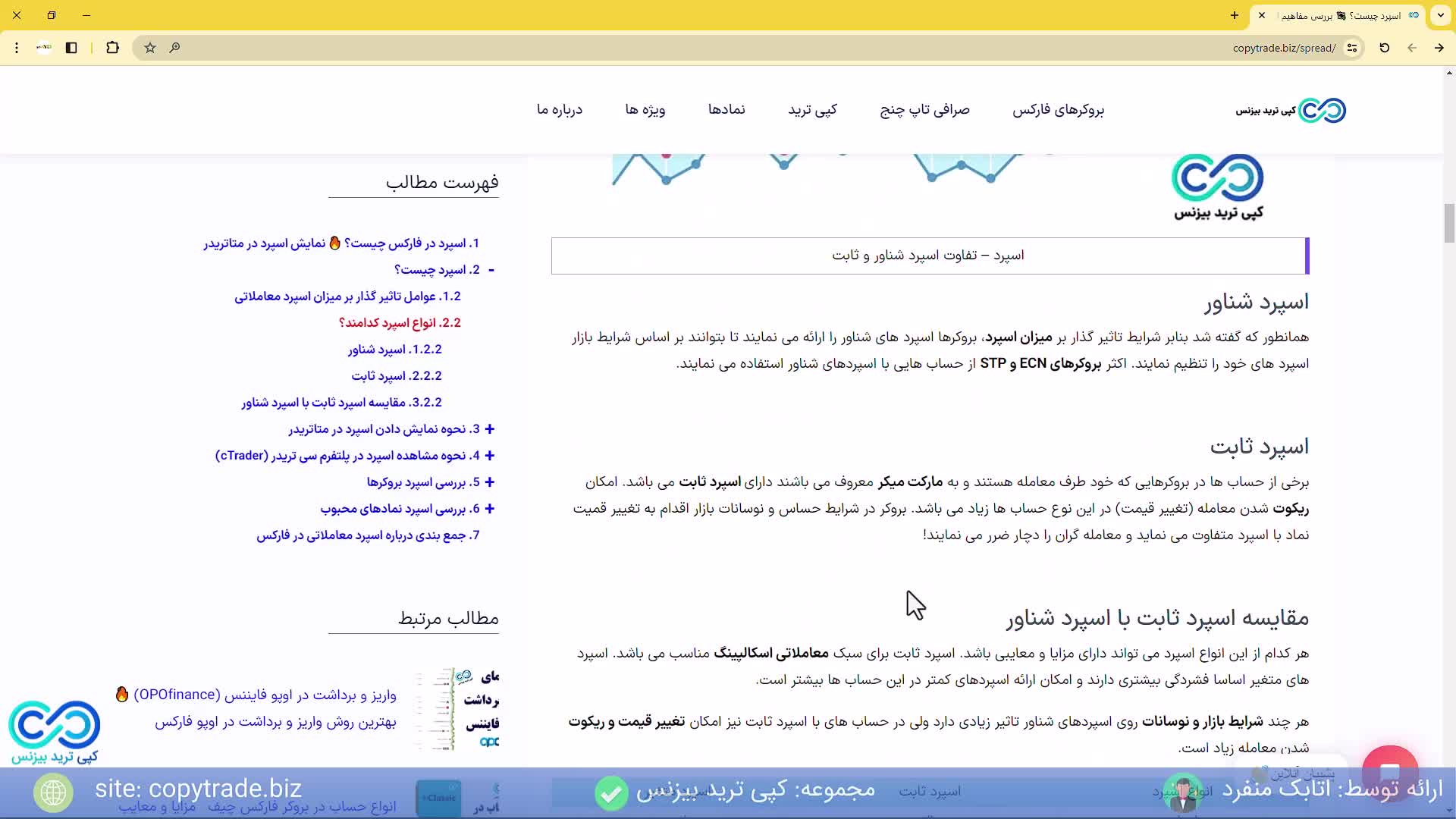 ‫اسپرد در فارکس چیست؟ نمایش اسپرد (Spread) در متاتریدر [شماره 349]