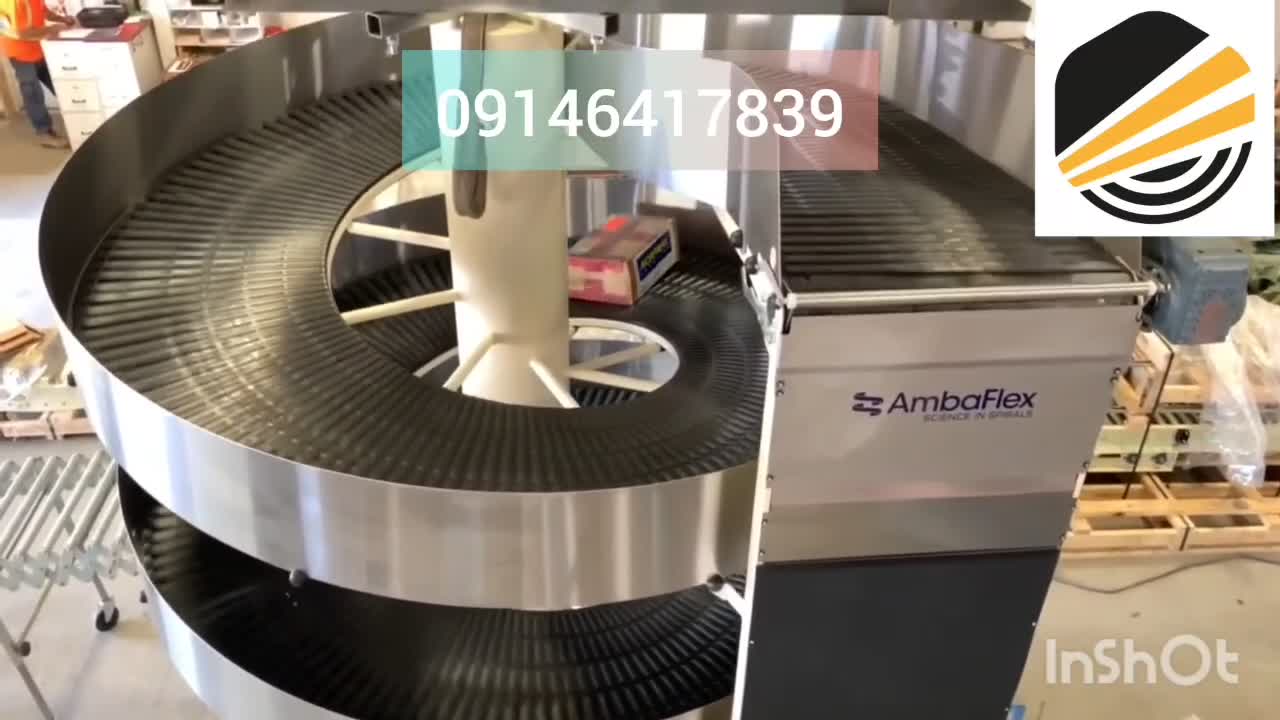 دستگاه نوار نقاله  بارگیری جعبه