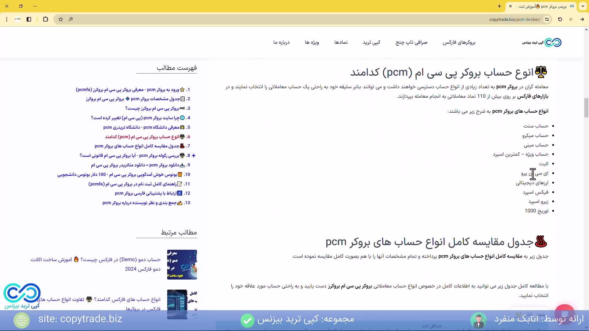 بررسی بروکر پی سی ام بروکرز 2024 [آموزش کامل بروکر pcm] - شماره 353