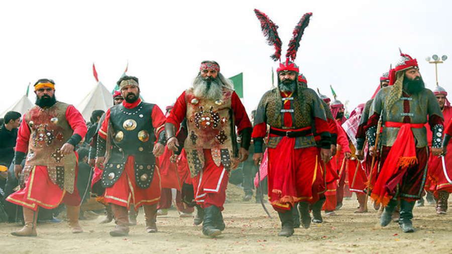 مجلس تعزیه خوانی برای شهادت امام حسین علیه الاسلام