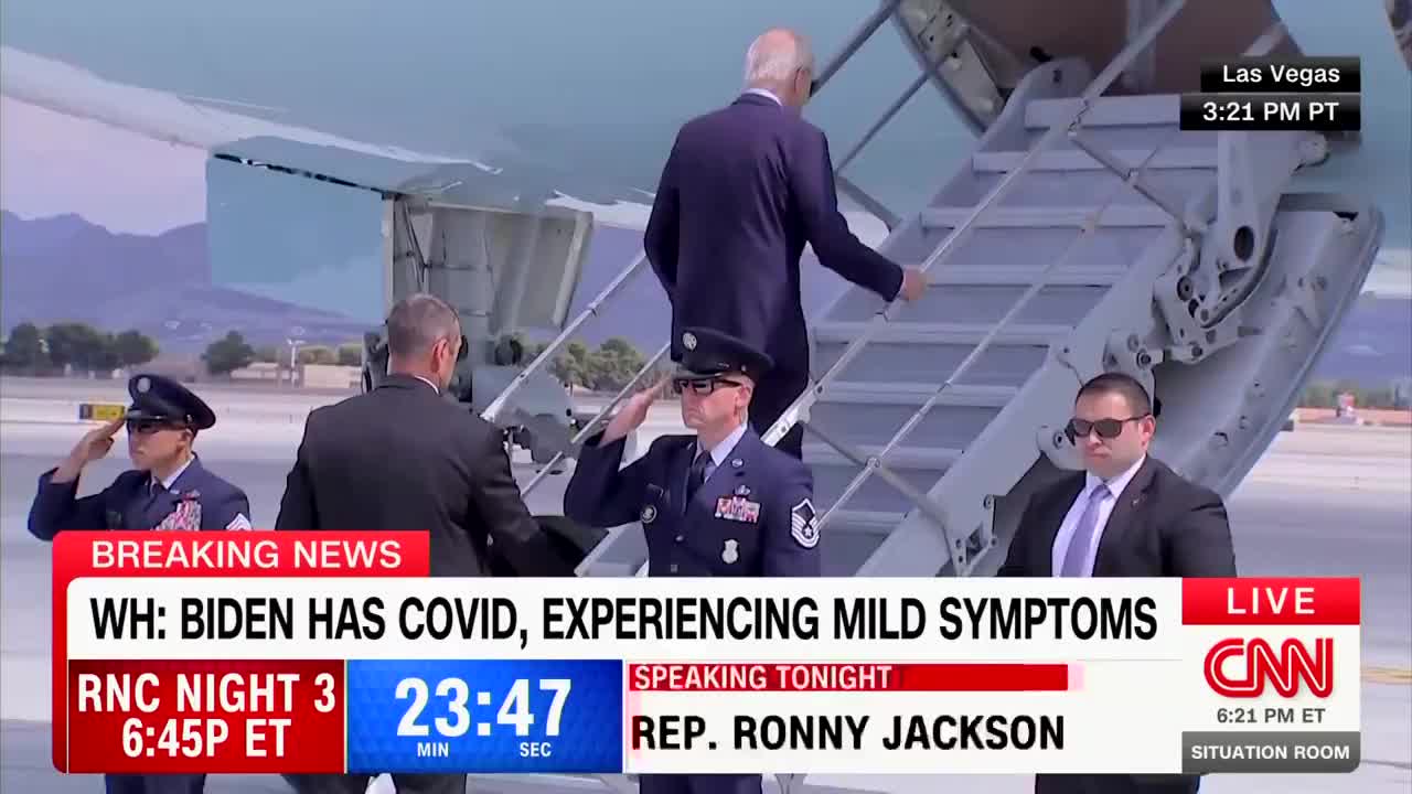 اولین ویدئو از جو بایدن پس از ابتلا به کرونا