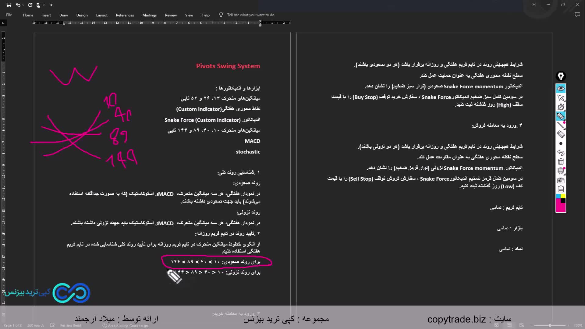 ‫استراتژی 50 پیپ روزانه فارکس [تایید روند در تایم فریم روزانه!] - ST040