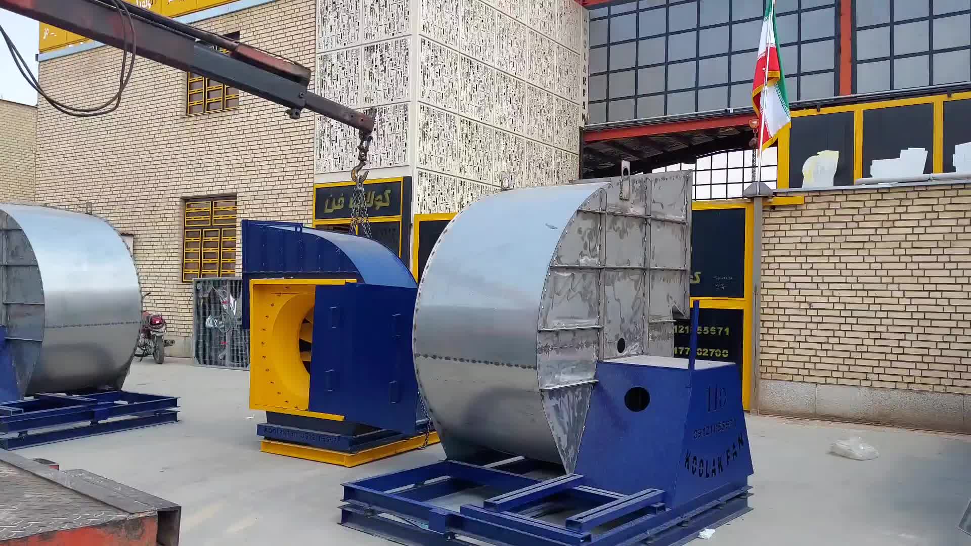 اگزاست فن تهویه مطبوع در بندر دیلم شرکت کولاک فن 09177002700