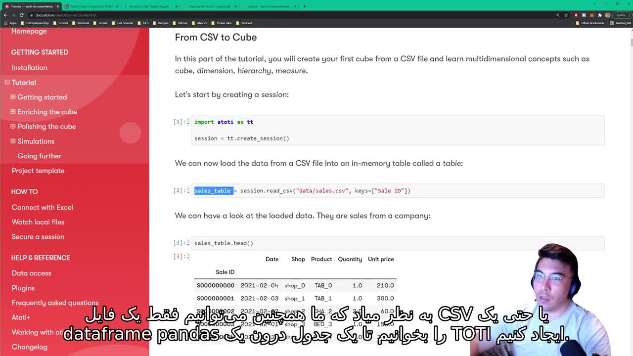 ساخت داشبورد Burrito