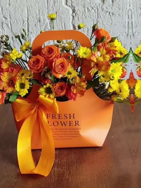 سفارش آنلاین فلاوربگ‌های طلقی و شفاف ترند به همراه ارسال رایگان