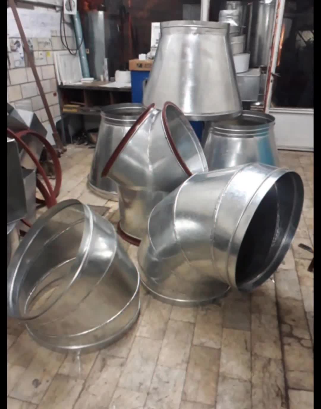 کانال اسپیرال و اتصالات در گناوه شرکت کولاک فن 09177002700