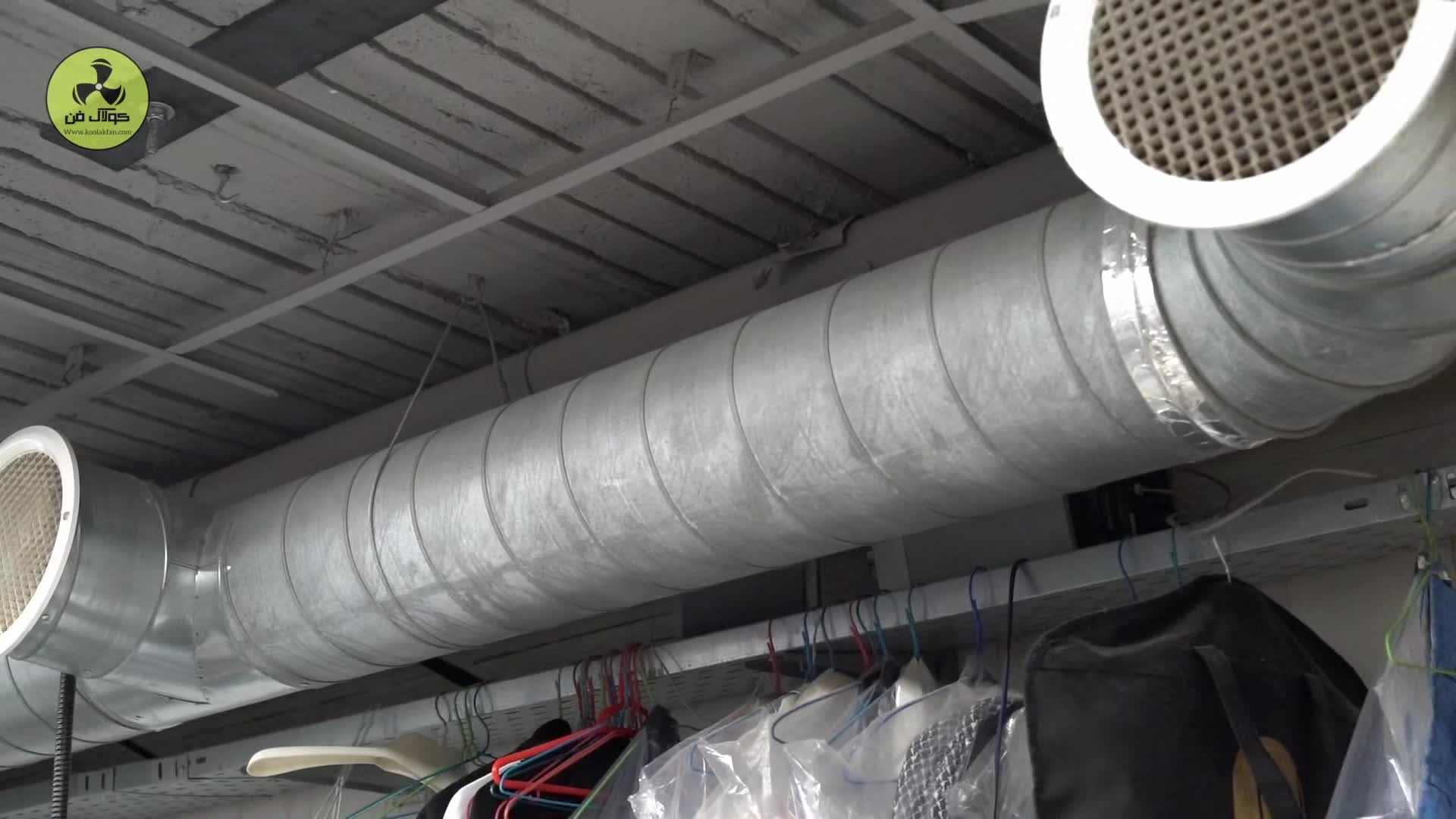 شرکت کولاک فن اجرا کننده کانال اسپیرال در گناوه 09177002700