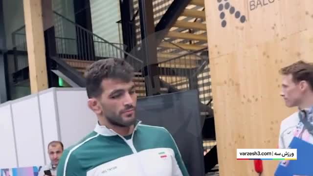 ویدیوی مراسم اهدای مدال به حسن یزدانی | نقره سهم حسن یزدانی