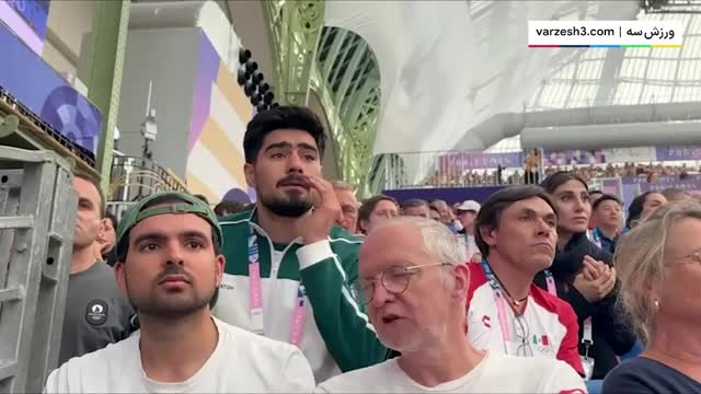 استرس و هیجان مهران و ناهید هنگام تماشای بازی آرین سلیمی