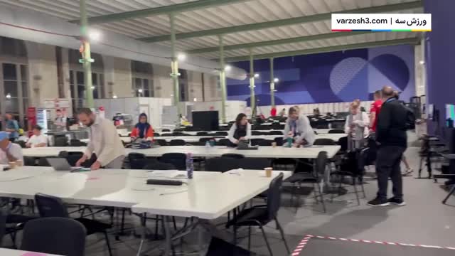 محل برگزاری مسابقات تکواندو و دلیل مسائل امنیتی تخلیه شد