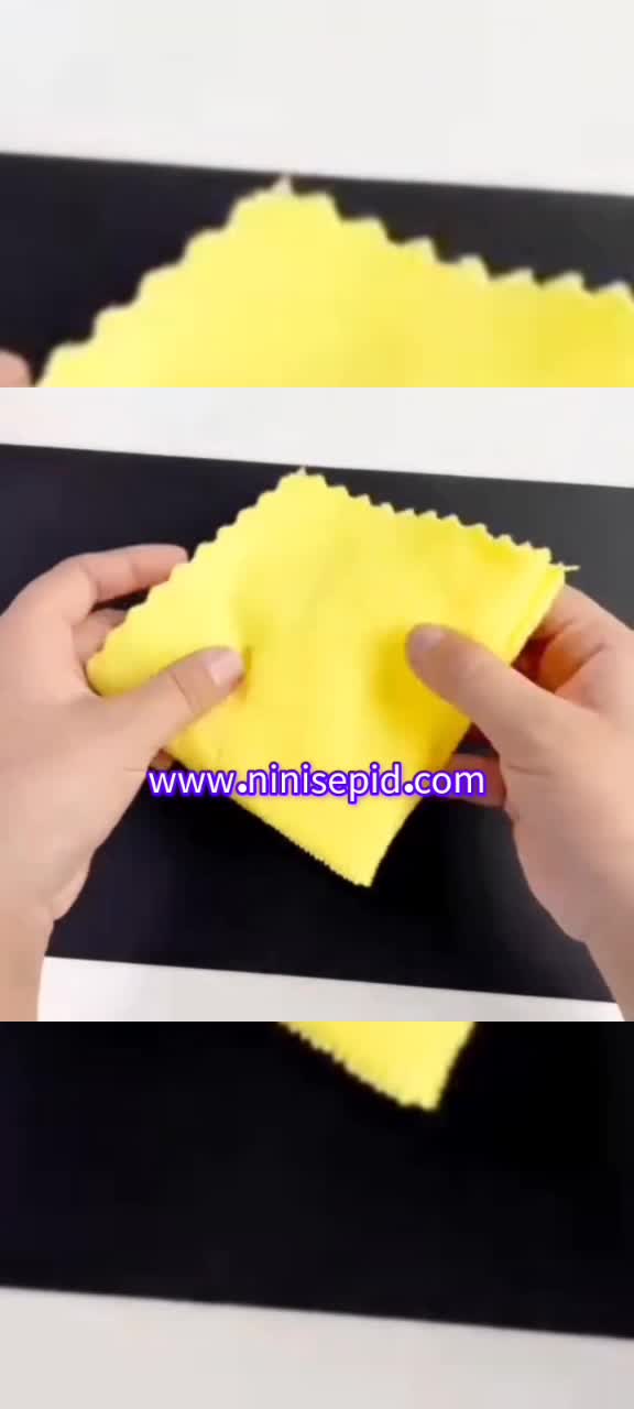 کاردستی پروانه با دستمال