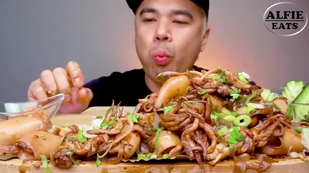 ویدیو جدید چالش غذایی موکبانگ فیلیپین 5