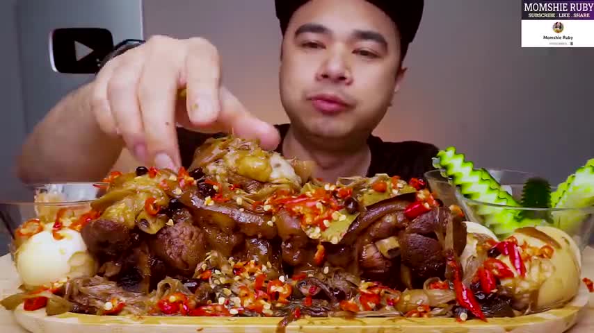 ویدیو جدید چالش غذایی موکبانگ فیلیپین 8