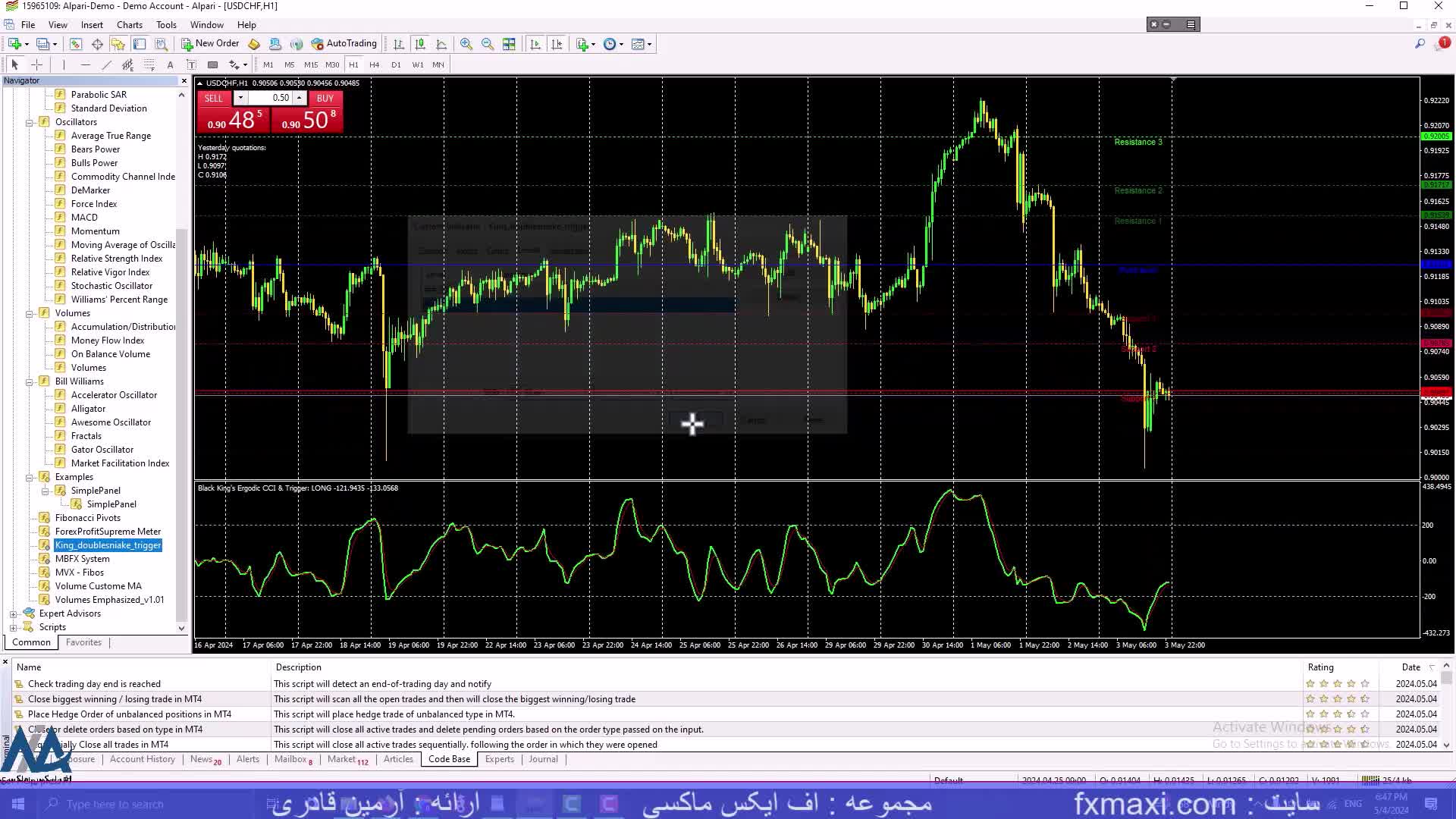 آموزش استراتژی فیکس لاس در فارکس – بررسی استراتزی روند مومنتوم | ویدئو شماره 515