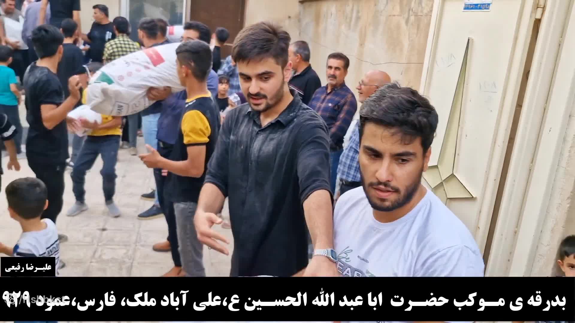 ویدیوی منتشر شده از بـدرقه ی مـوکب ابا عبد الله الحسیـن (ع) سال ۱۴۰۳