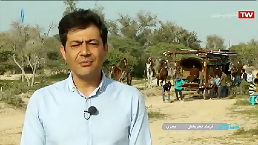 اولین فیلم  از پشت صحنه و مراحل ساخت سریال تاریخی سلمان فارسی