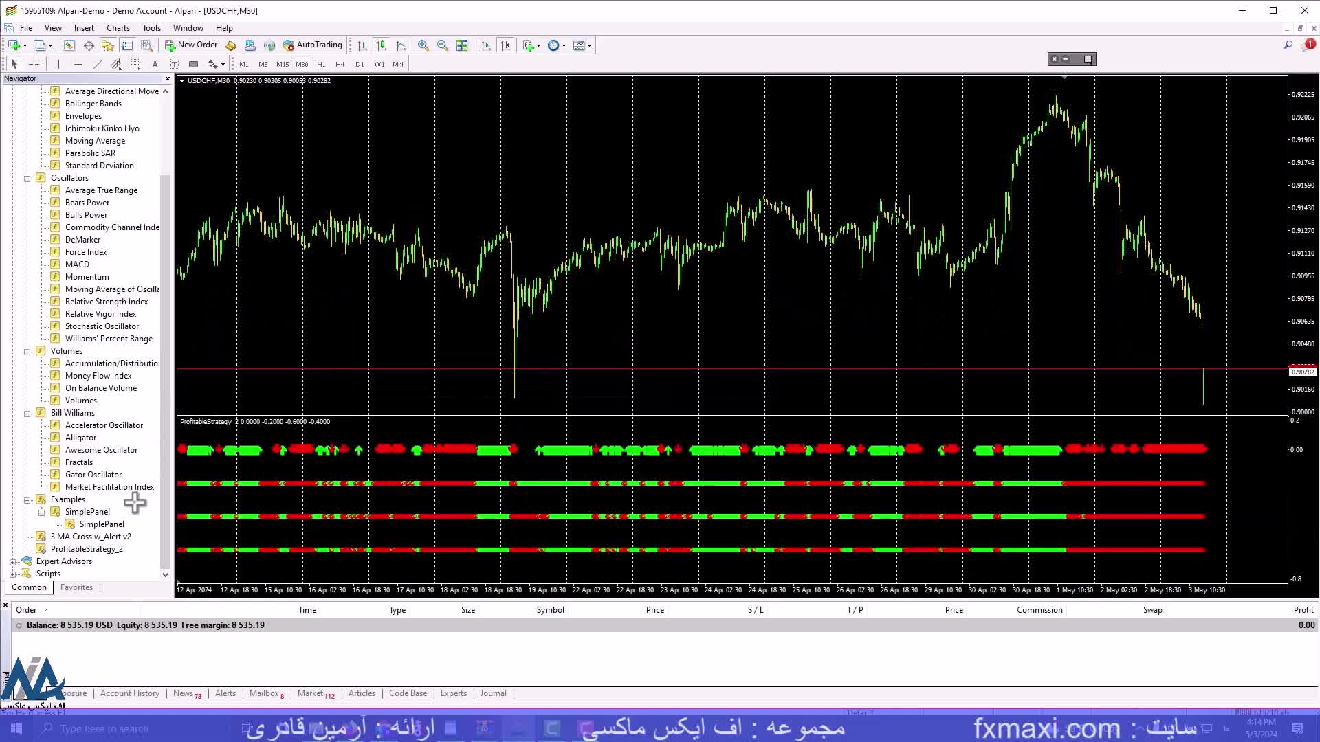استراتژی هیکن اشی باینری آپشن - استراتژی سه میانگین متحرک | ویدئو شماره 526