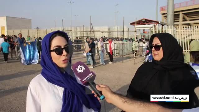 ویدیوی منتشرشده از گفت‌وگو با هواداران استقلال و شمس‌‌آذر قبل بازی