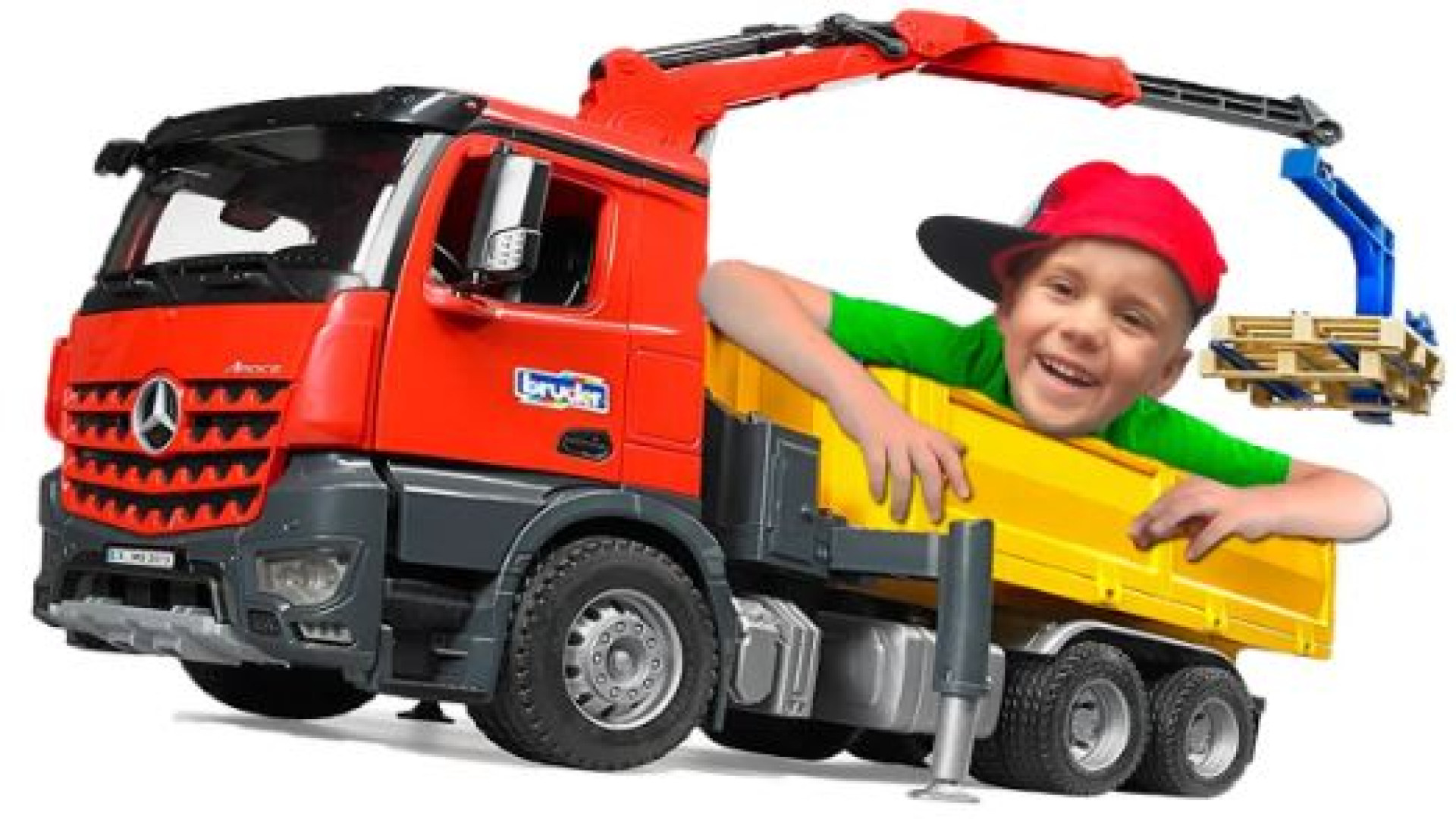 برنامه کودک : ماشین بازی کودکانه پسرانه جدید | فیلم ماشین باربری حمل چوب