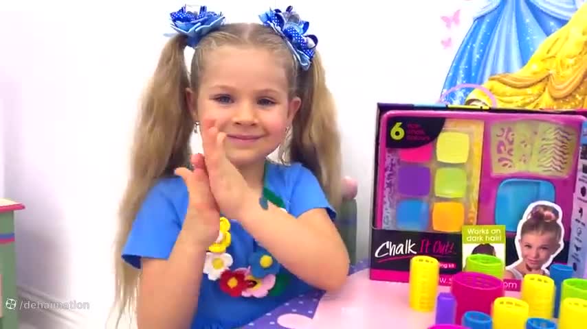 برنامه کودک جدید دیانا و روما | دانلود دیانا و روما جدید: آرایش دخترانه