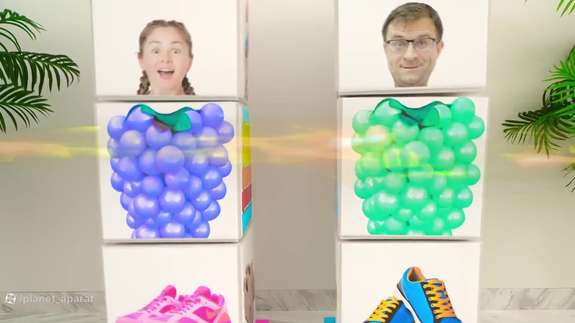 برنامه کودک روما و دیانا شو: بازی با بادکنک!