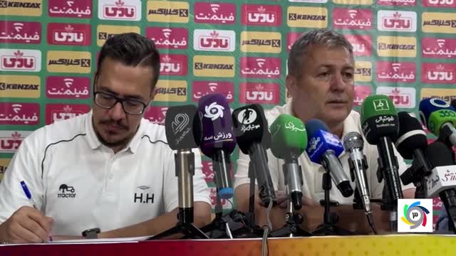 دراگان اسکوچیچ سرمربی تراکتور: به این تیم امیدوار باشید