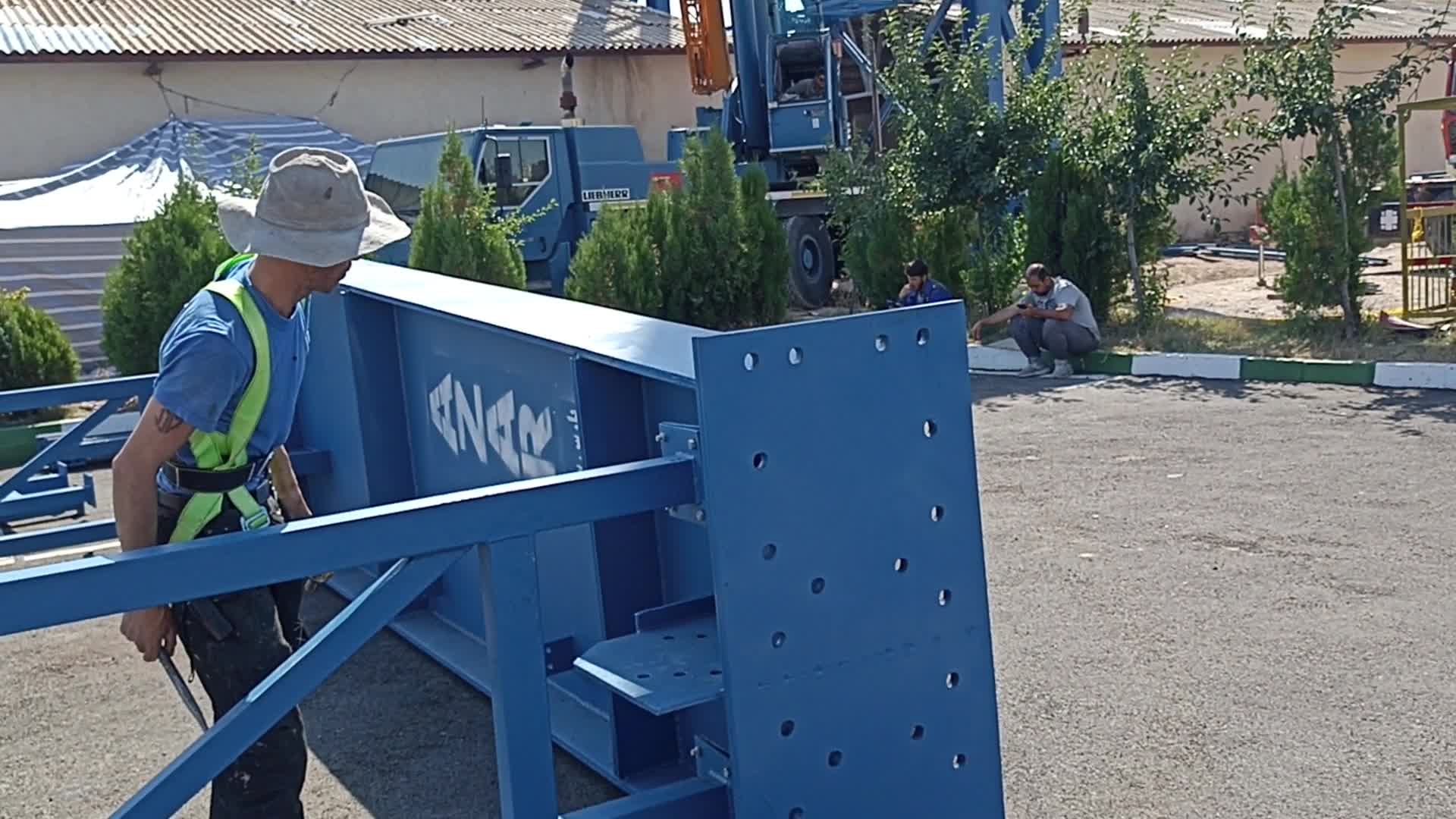 نصب سوله سنگین ، فیلم نصب سوله و سازه غلزی