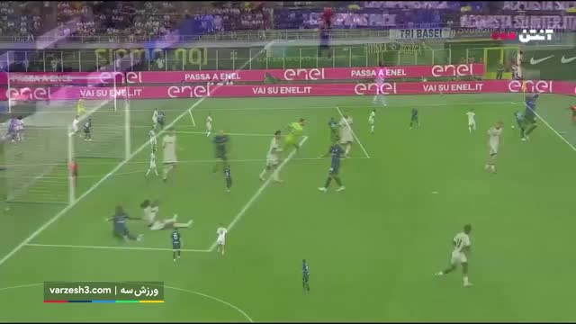 گلزنی هاکان چالهان اوغلو به لچه از روی نقطه پنالتی برای اینتر