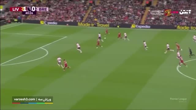 خلاصه بازی فوتبال لیورپول - برنتفورد | چارچوب رقابت‌های لیگ برتر انگلیس