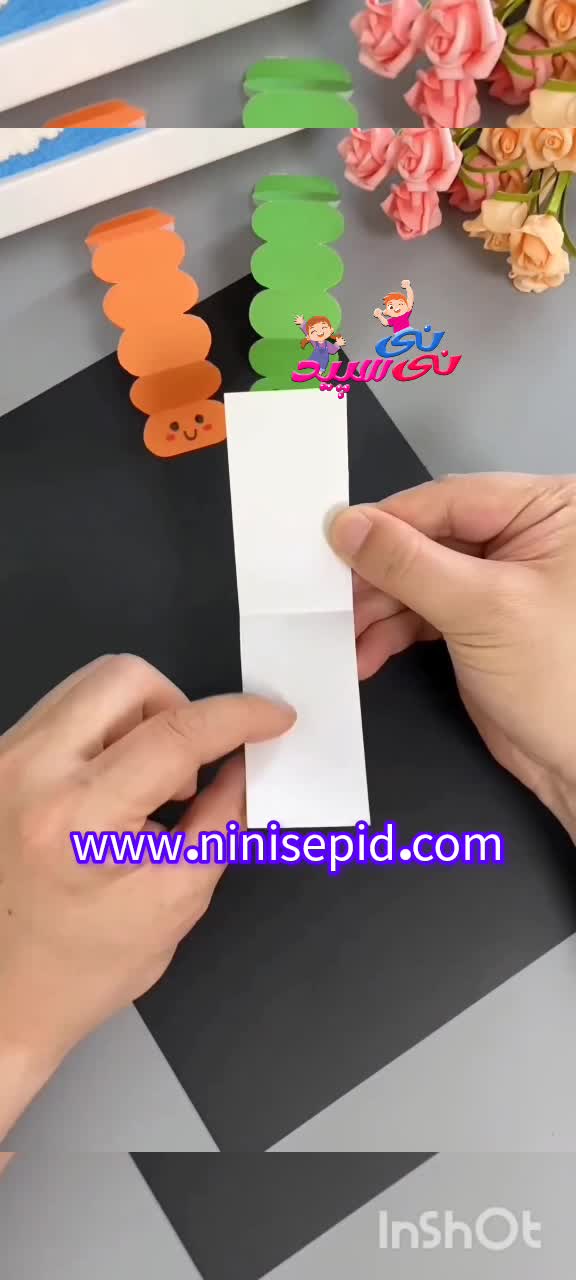 کاردستی کرم متحرک