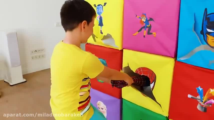 کارتون کودکانه خردسال: مرد عنکبوتی کجاست؟