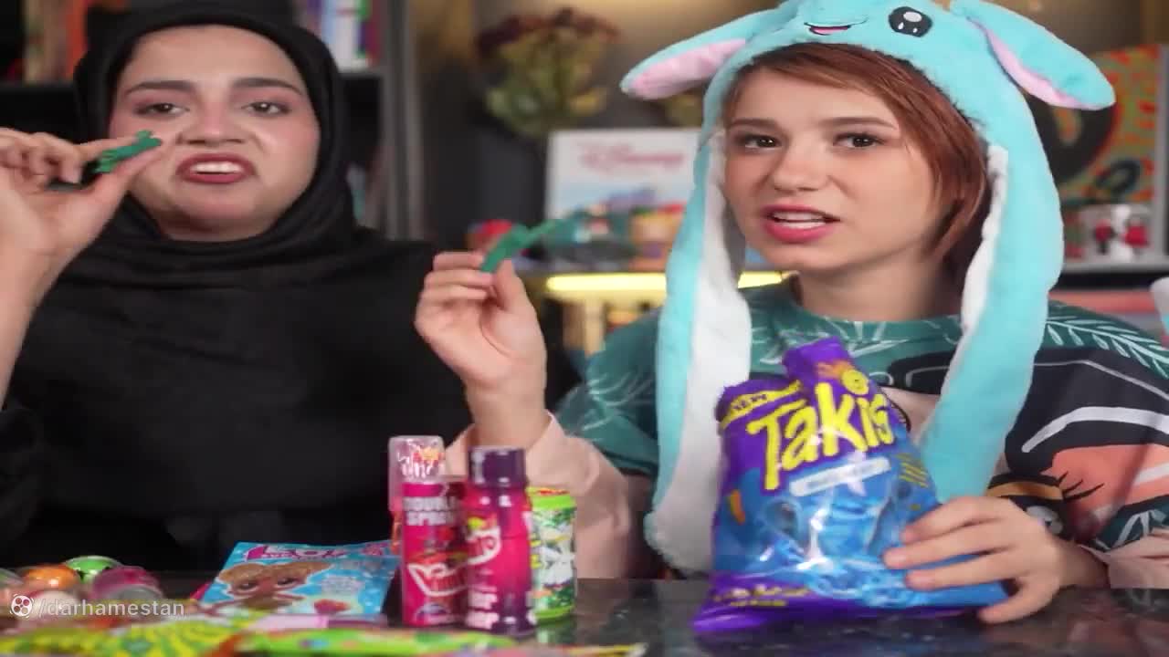 چالش خوراکی پریسا و شقایق : گرون ترین خوراکی های دنیا!