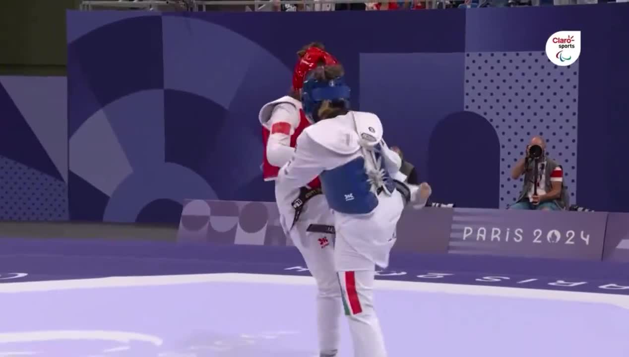   لحظه دلخراش بیهوش شدن پارتکواندوکار مراکشی بر اثر ضربه در پارالمپیک پاریس