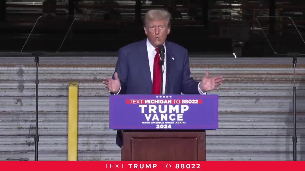   انتقاد جنجالی ترامپ از عملکرد بایدن در میشیگان با چاشنی ساحل!