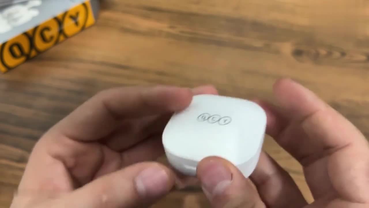 آنباکس هندزفری بی سیم T13 کیو سی وای