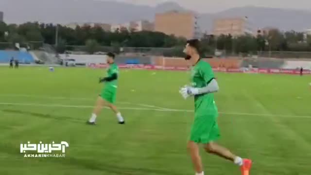   کنایه بیرانوند پس از دیدن چمن ورزشگاه شهدای شهر قدس