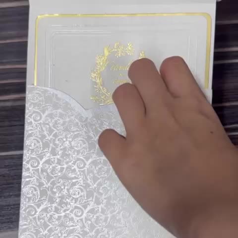 کارت عروسی الماس مدل لیدا کد 313