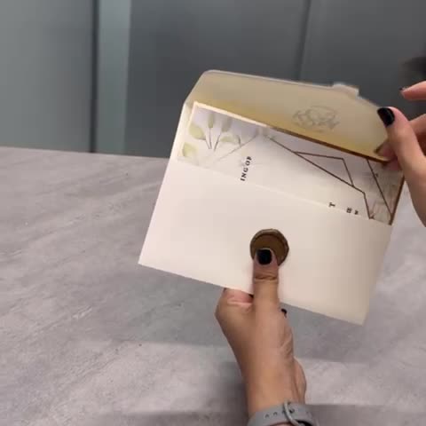 کارت عروسی الماس مدل ملودی کد 384