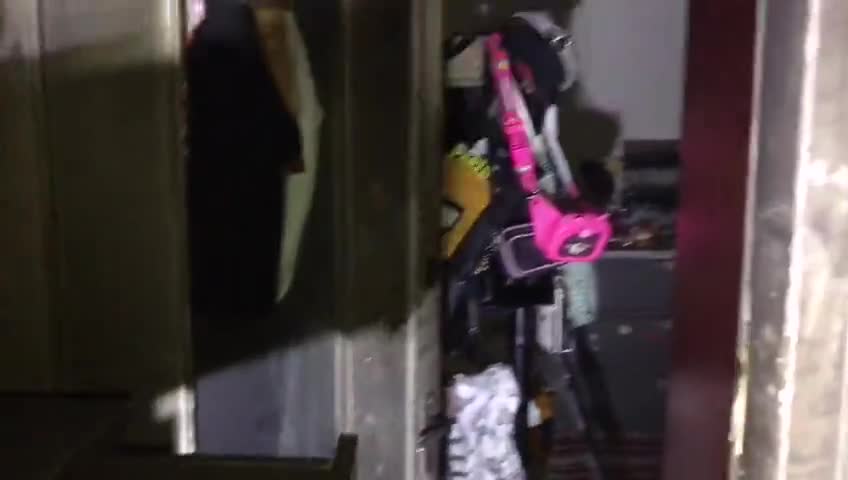   اولین تصاویر از آتش‌سوزی خوابگاه دخترانه در تهران