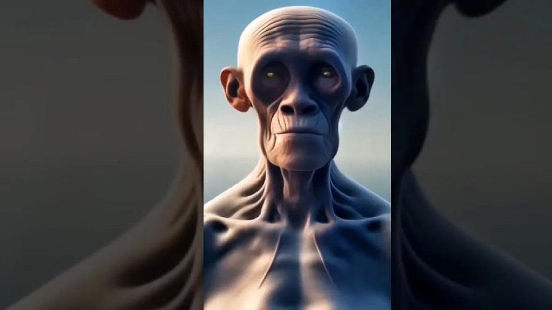 تصویر سازی از شکل و شمایل انسان در 100 هزار سال آینده با هوش مصنوعی!