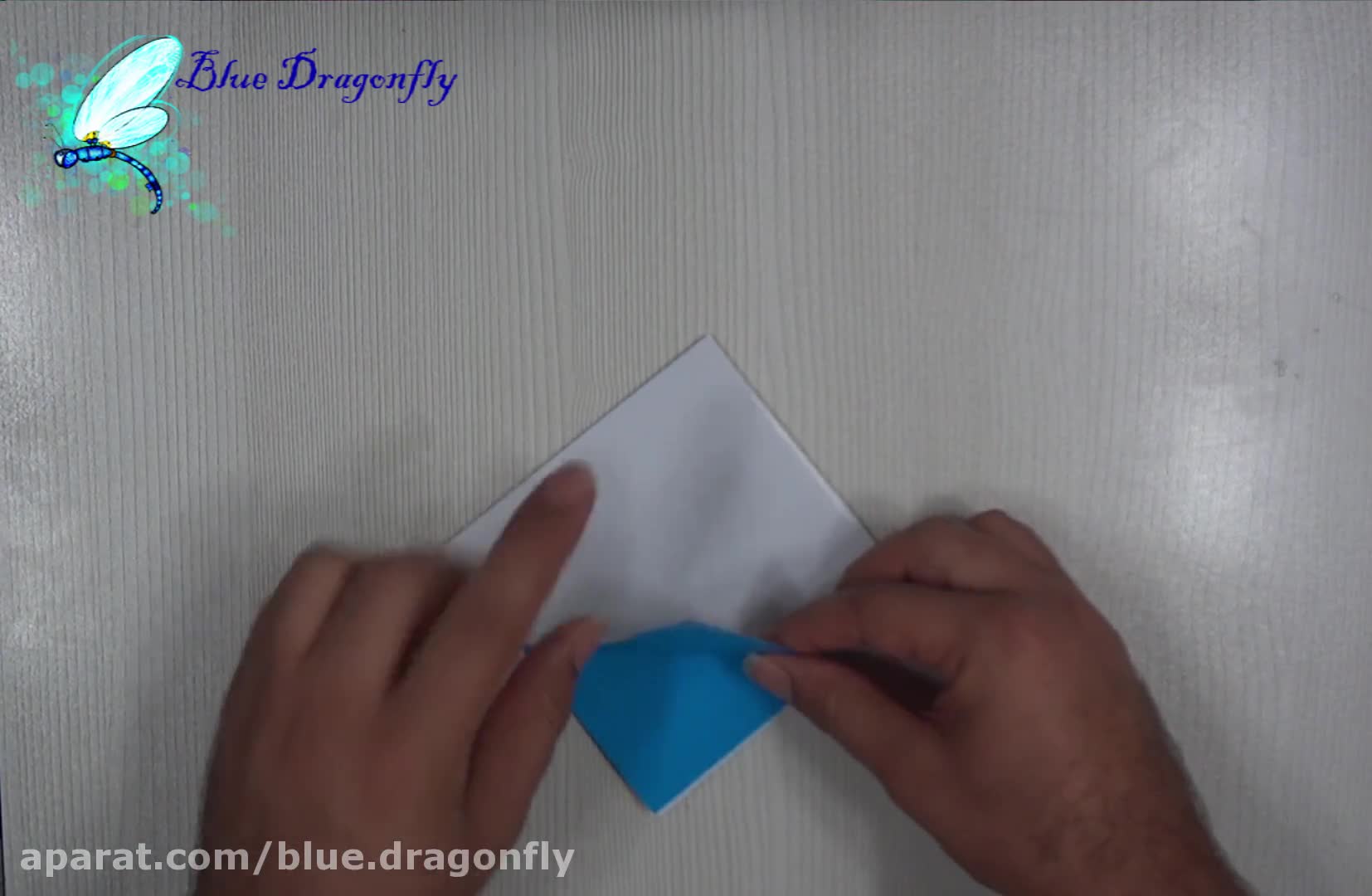 آموزش کاردستی قایق بادبانی کاغذی | اوریگامی قایقی | آموزش اوریگامی ORIGAMI