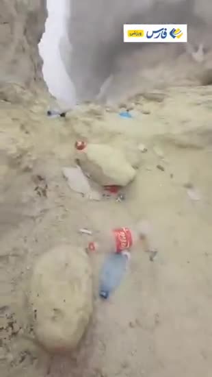 پراکندگی ناراحت کننده زباله در قله دماوند!