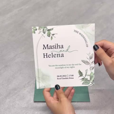 کارت عروسی الماس مدل ماهتاب کد 382