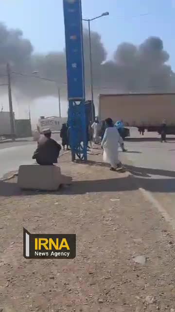 آتش‌سوزی مهیب در مرز دوغارون خراسان رضوی