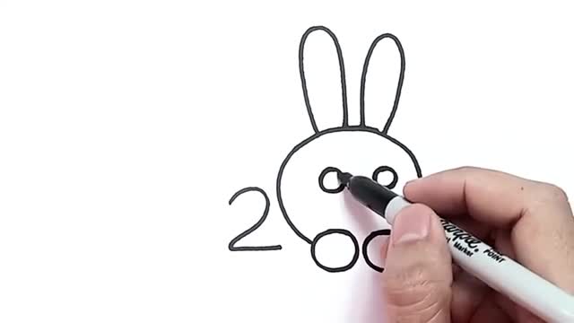 آموزش نقاشی خرگوش بامزه به همراه ترفندهای جذاب