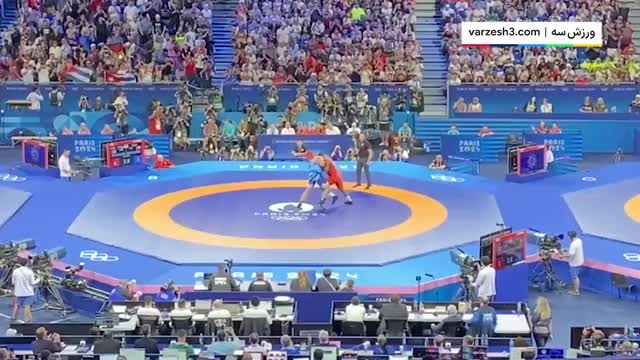 ویدیوی دیدنی از لحظه قهرمانی لوپز افسانه‌ای و کسب پنجمین طلای المپیک